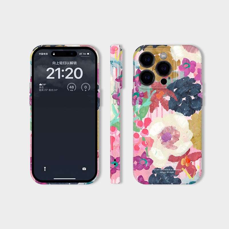 Flowers Painting iPhone Case