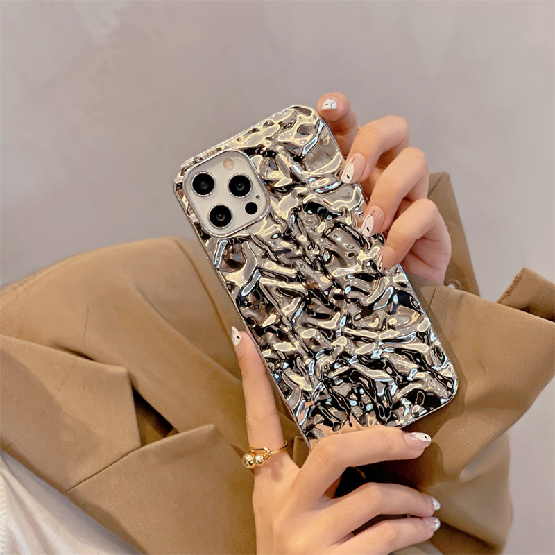 Crepe Paper Plating 3D iPhone Case