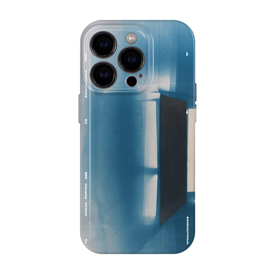 Blue Halo iPhone Case