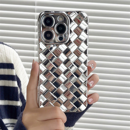 Silver Color iPhone Case
