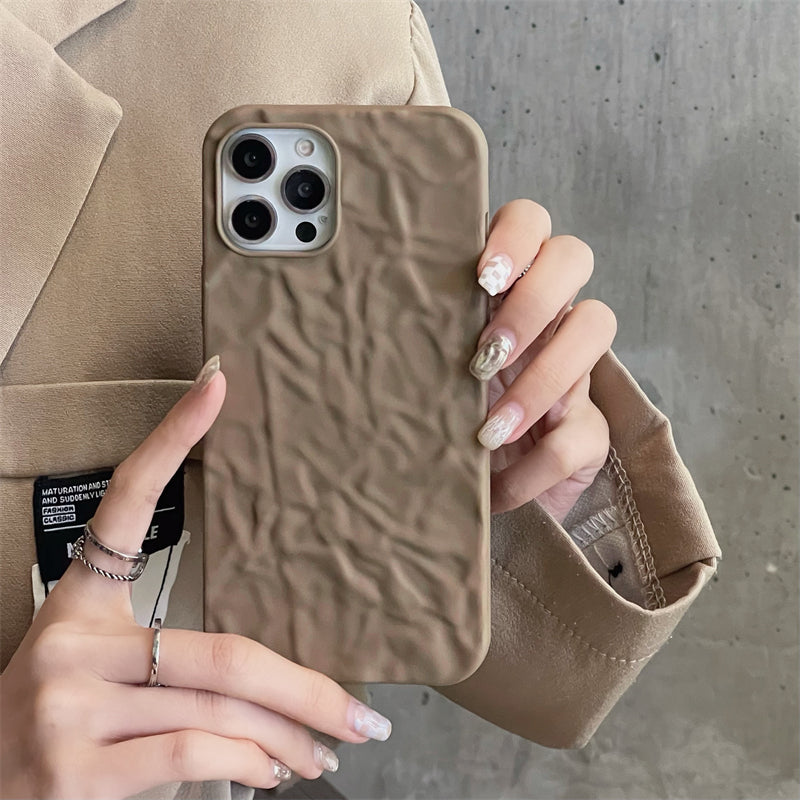 Crepe Paper Plating 3D iPhone Case