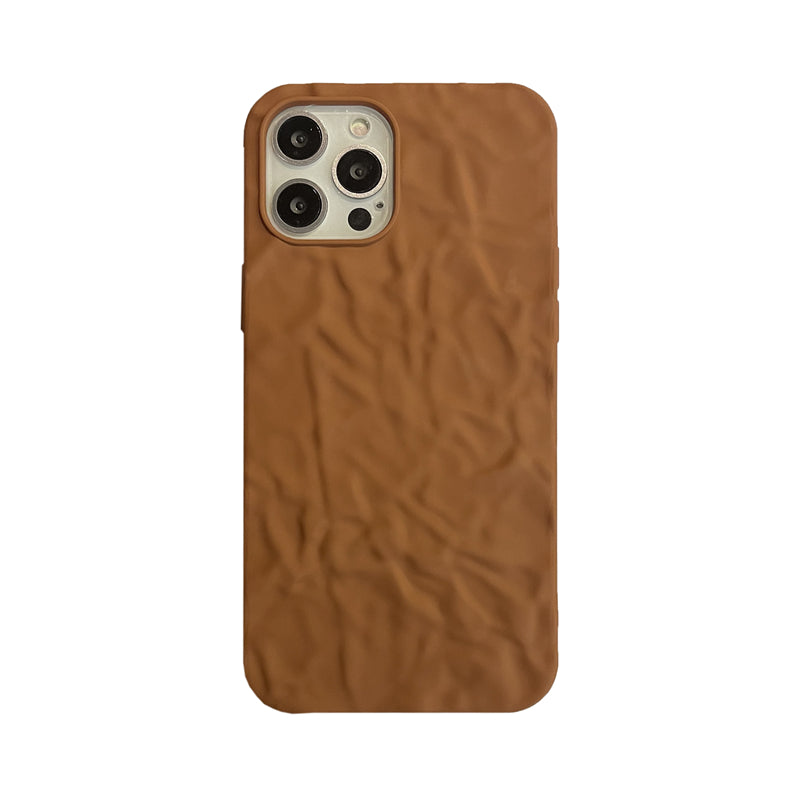 Crepe Paper Color Plating 3D iPhone Case