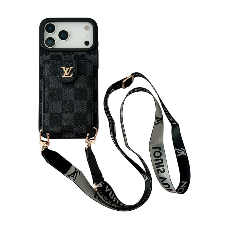 Lou Color Crossbody Card Bag iPhone Case