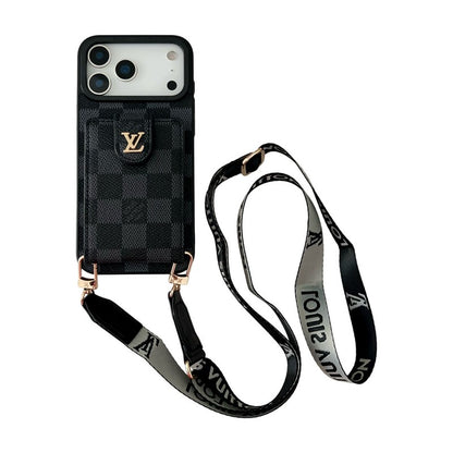 Lou Color Crossbody Card Bag iPhone Case