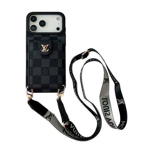 Lou Color Crossbody Card Bag iPhone Case