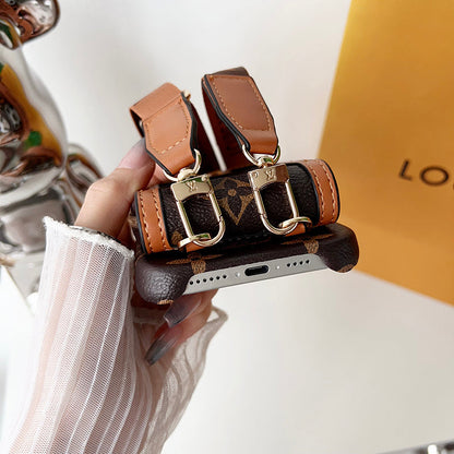 Lou GG Card Holder Chain iPhone 17 Case