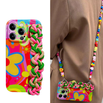 Color Strass Wristband iPhone Case