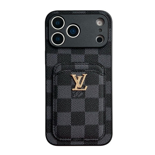 Lou GG Coa Bur Color Card Bag iPhone Case