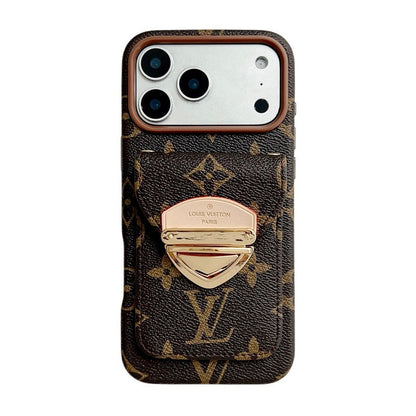 Louis Gold Card Bag iPhone Case