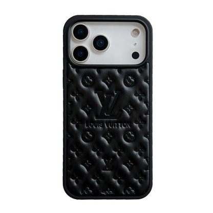 Lou Color Leather  iPhone Case