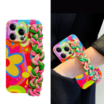 Color Strass Wristband iPhone Case