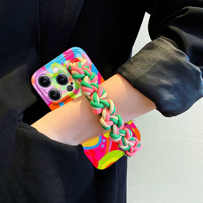 Color Strass Wristband iPhone Case