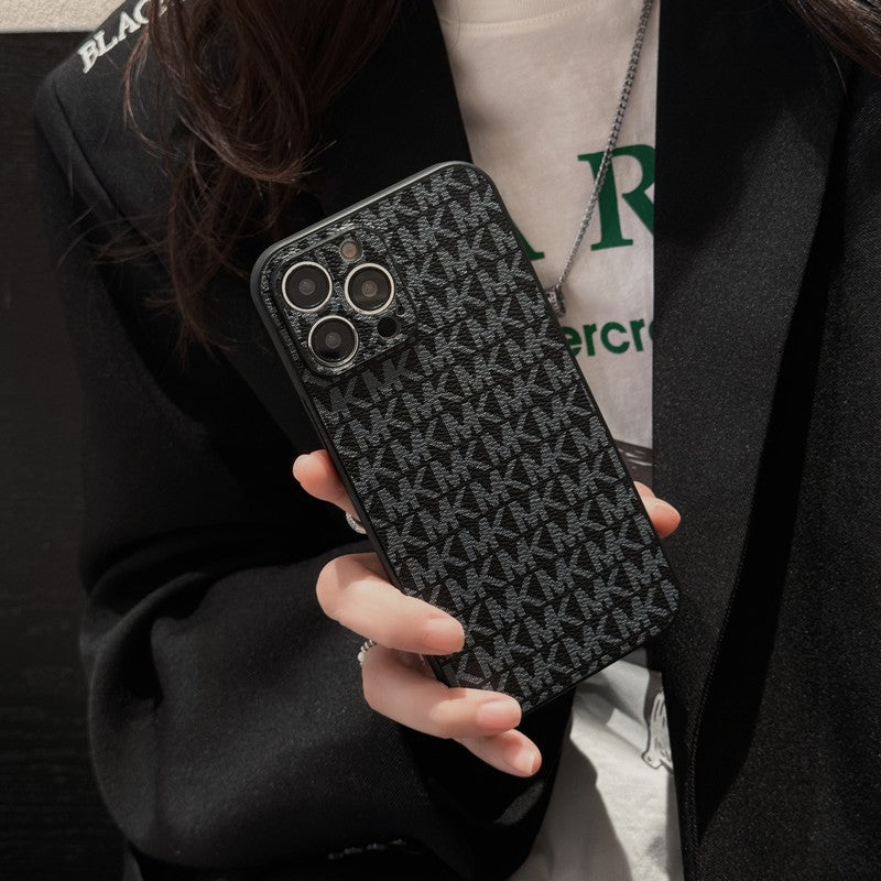 MK Leather iPhone Case
