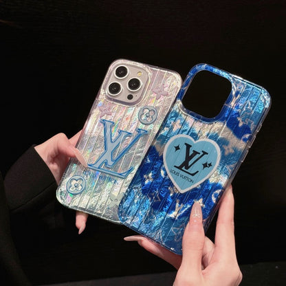 Lou Pink & Blue iPhone Case