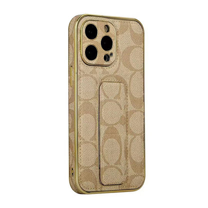 iPhone Case - Coach Leather Holder Case