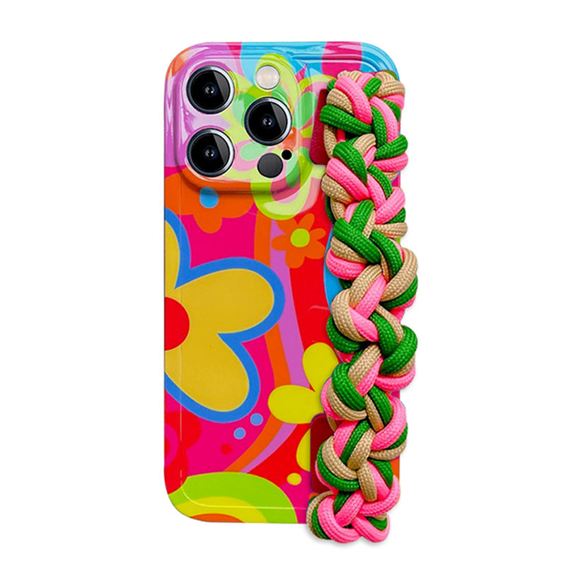 Color Strass Wristband iPhone Case