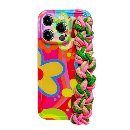 Color Strass Wristband iPhone Case