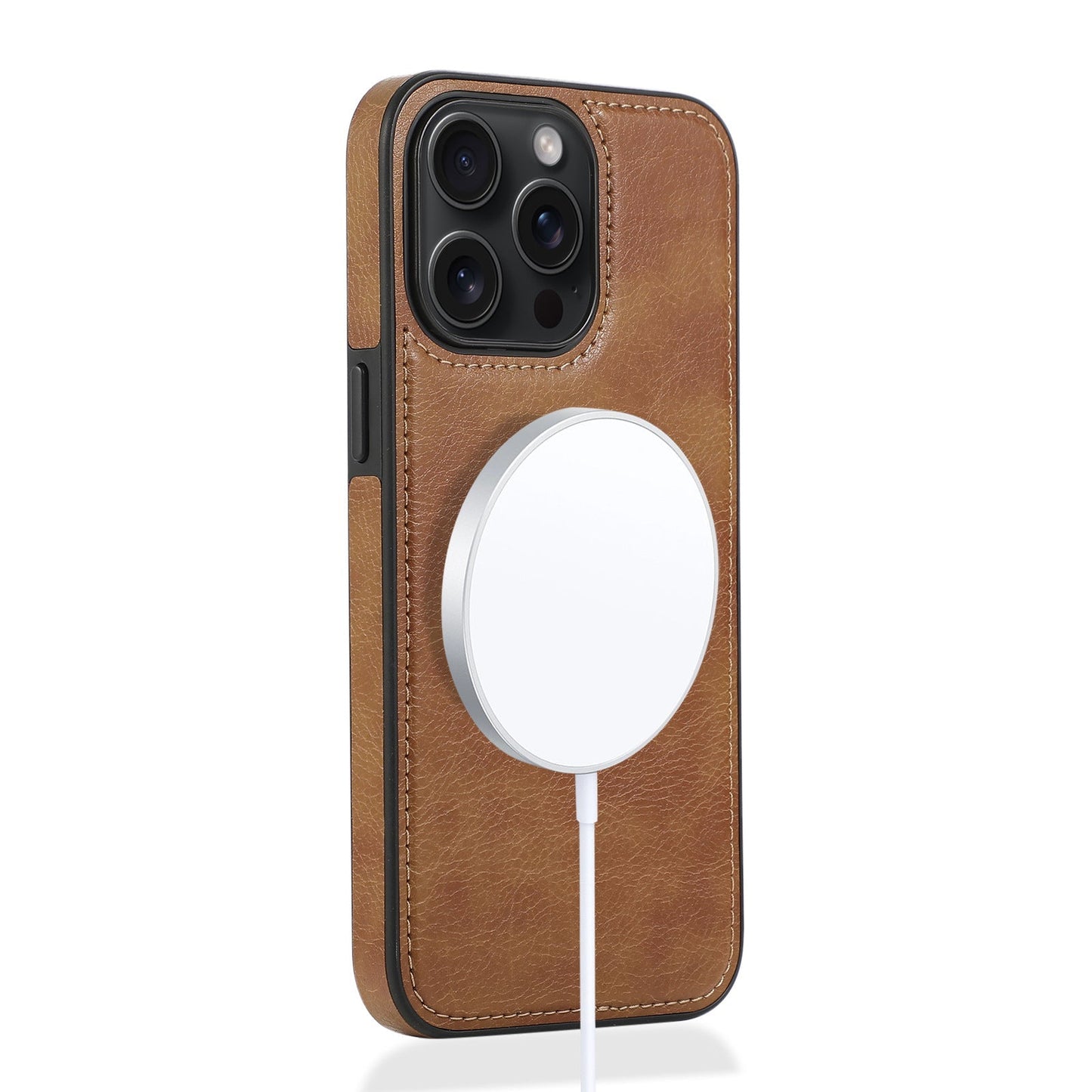 Magsafe Leather iPhone Case