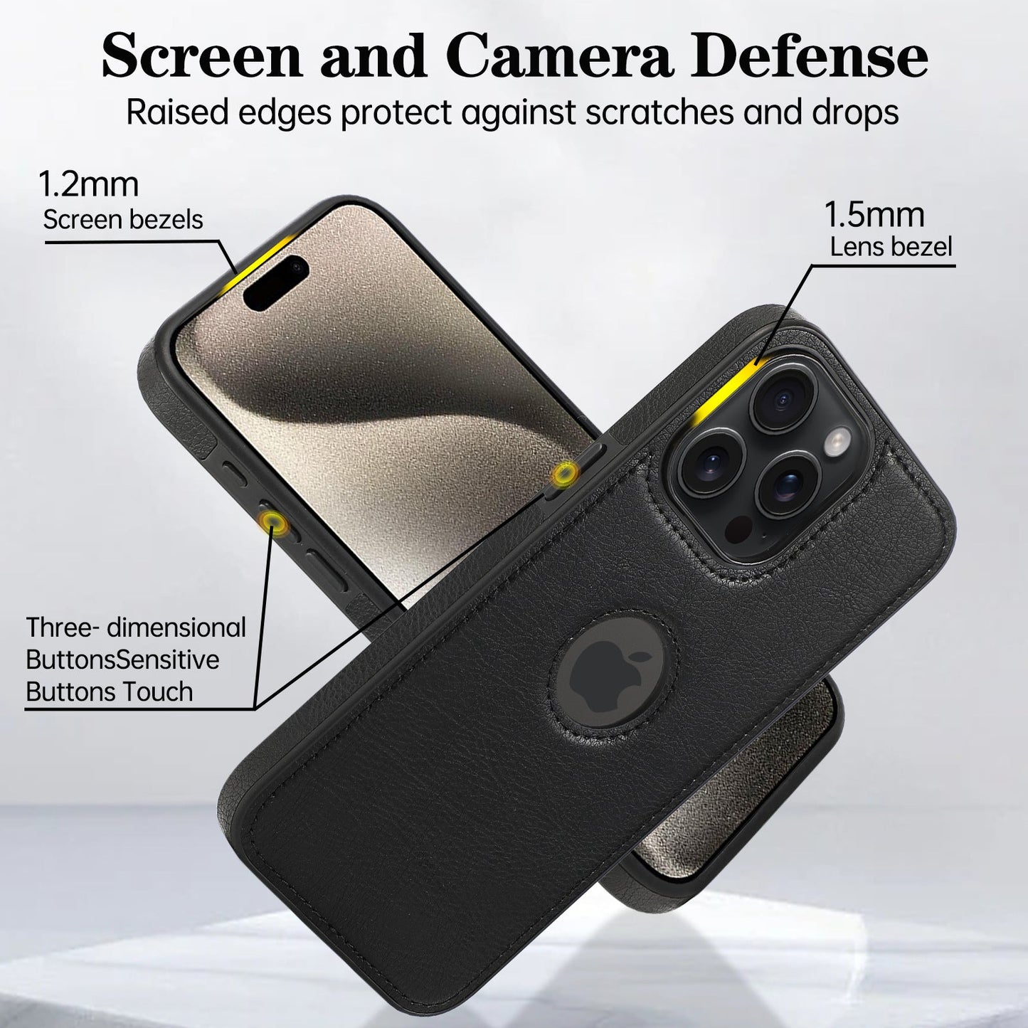 Magsafe Leather iPhone Case