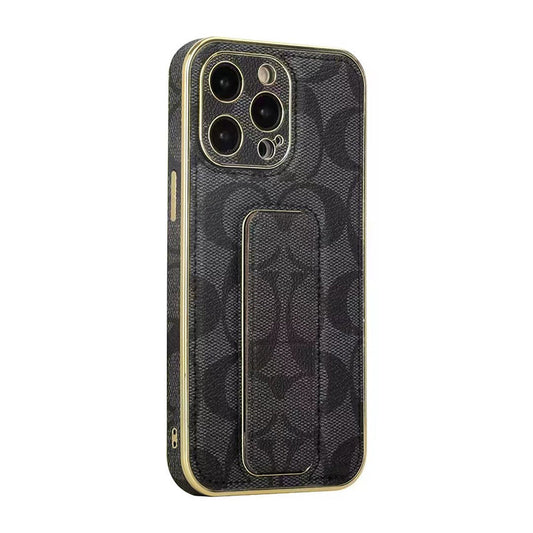 iPhone Case - Coach Leather Holder Case