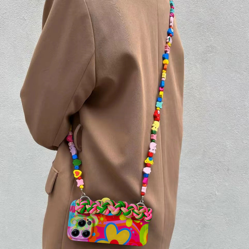 Color Strass Wristband iPhone Case