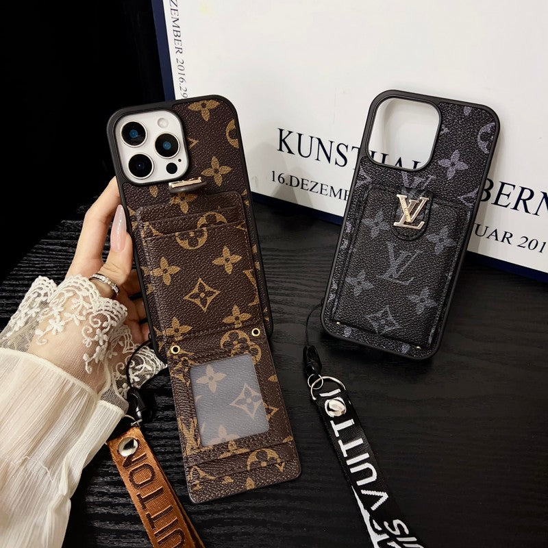 Lou Classic Color Crossbody iPhone Case