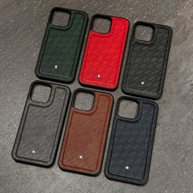Montb Leather iPhone Case