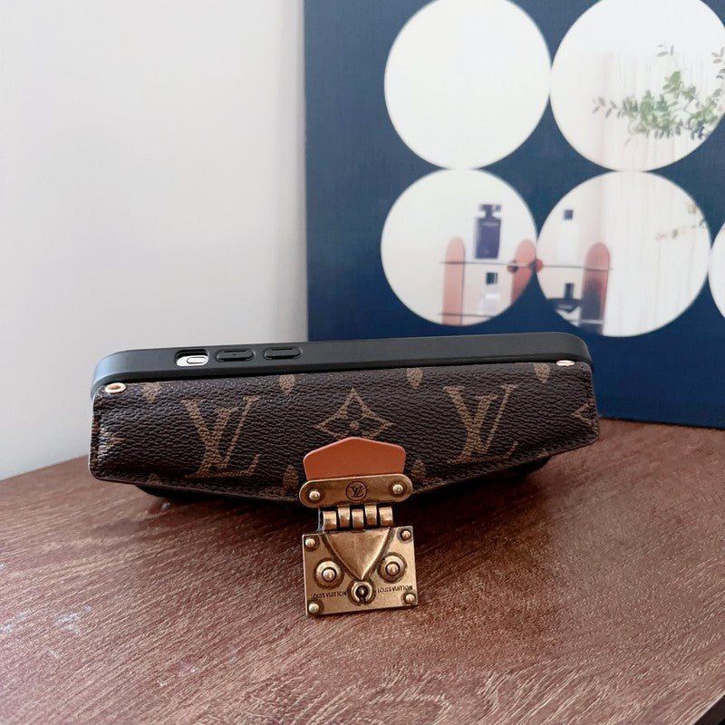 Lou Card Holder Chain iPhone Case