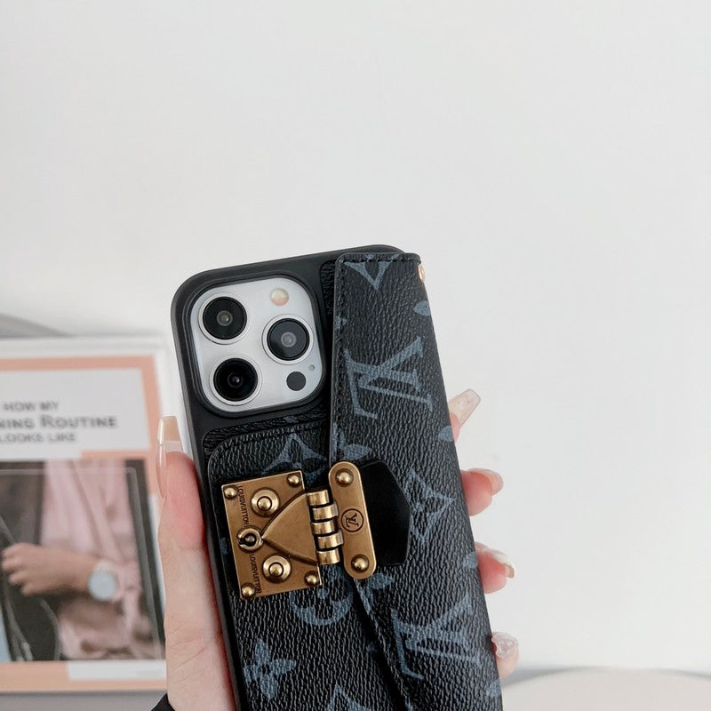 Lou Card Holder Chain iPhone Case
