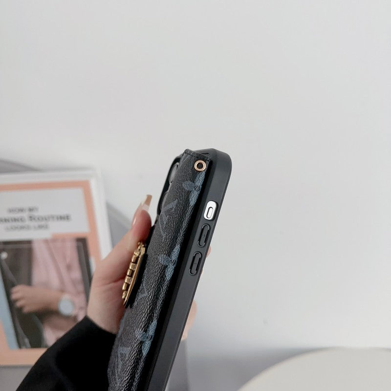 Lou Card Holder Chain iPhone Case