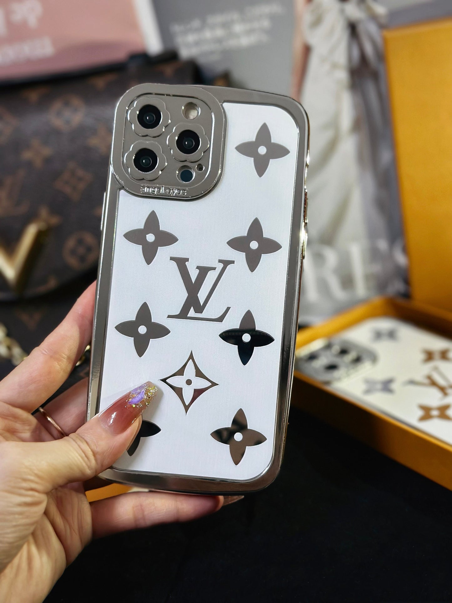 Lou Mirror iPhone Case