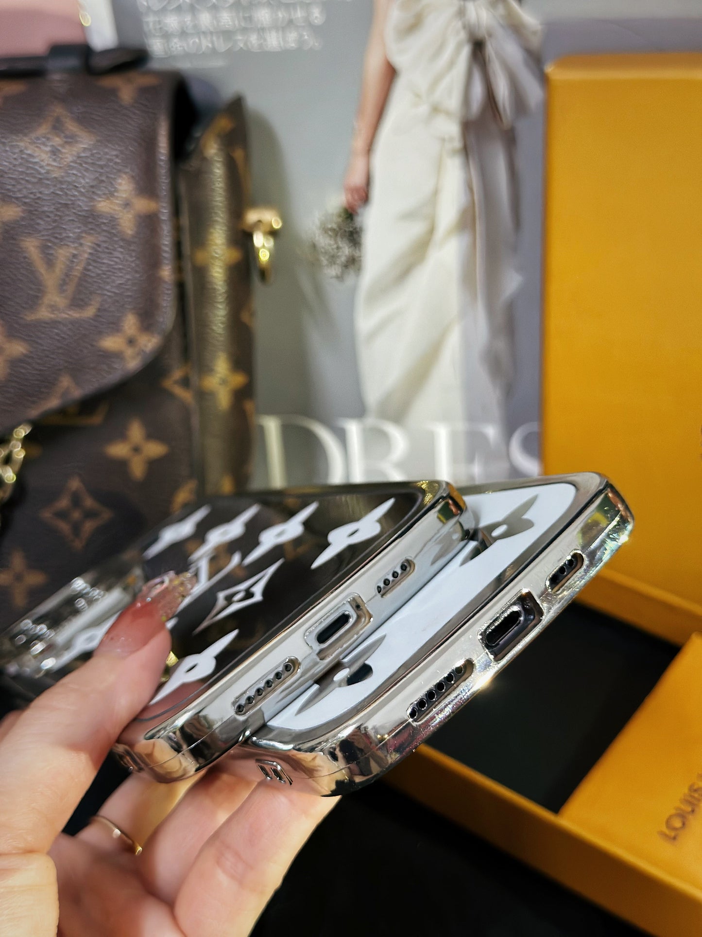 Lou Mirror iPhone Case