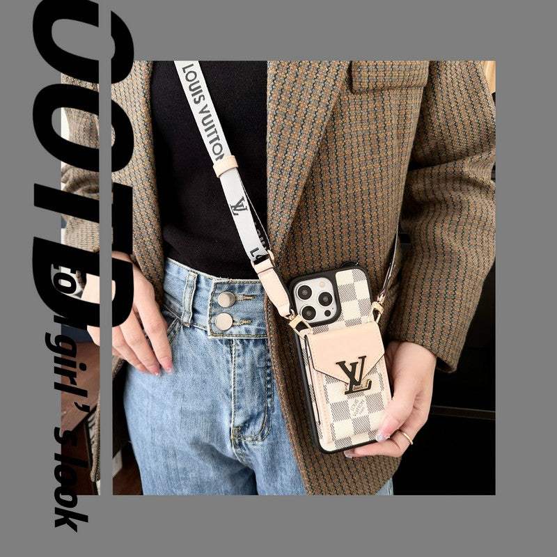 Lou Card Bag Five Color Chain iPhone 17 Case