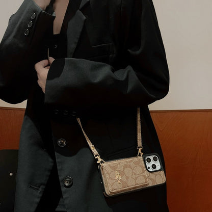 Coa Classic Card Bag iPhone Case