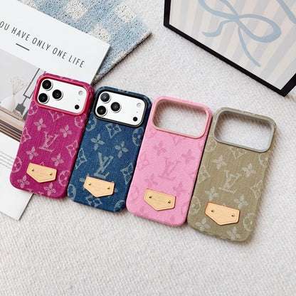 Louis Color Series Denim iPhone Case