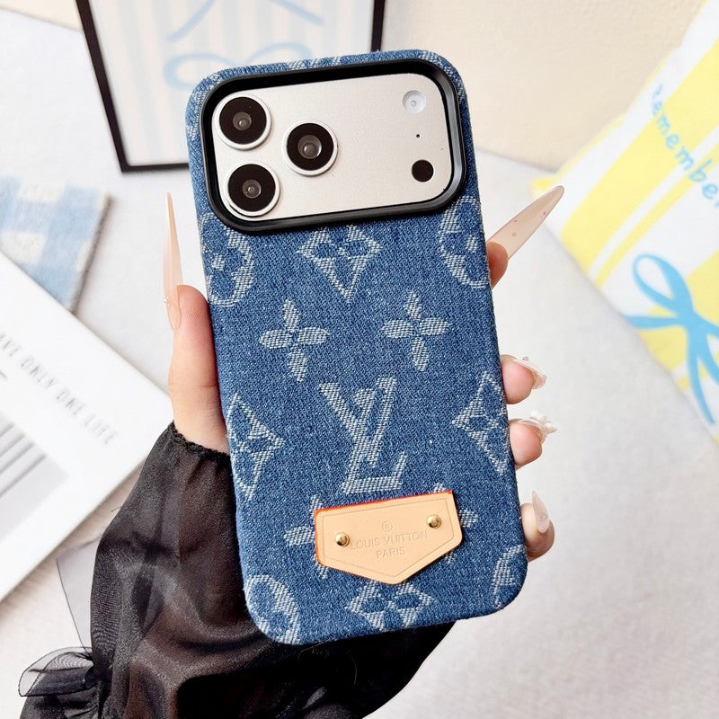 Louis Color Series Denim iPhone Case