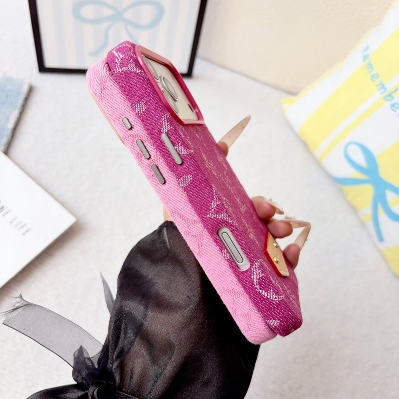 Louis Color Series Denim iPhone Case