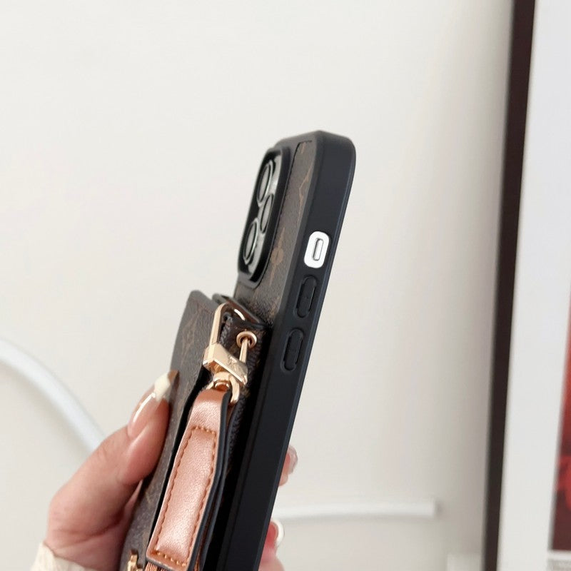 Lou Side Card Bag Crossbody Color iPhone Case