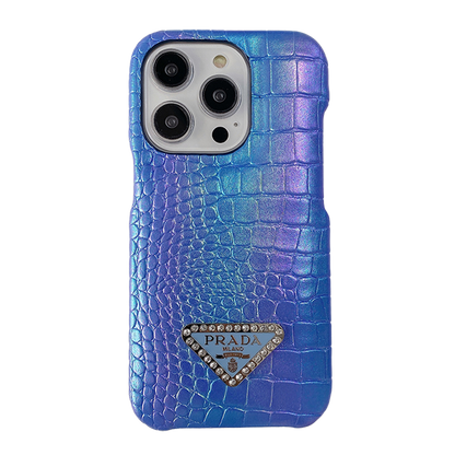 iPhone Case - Prada Crocodile Leather Pattern Case