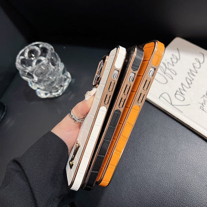 Lou Crocodile Pattern Color iPhone Case