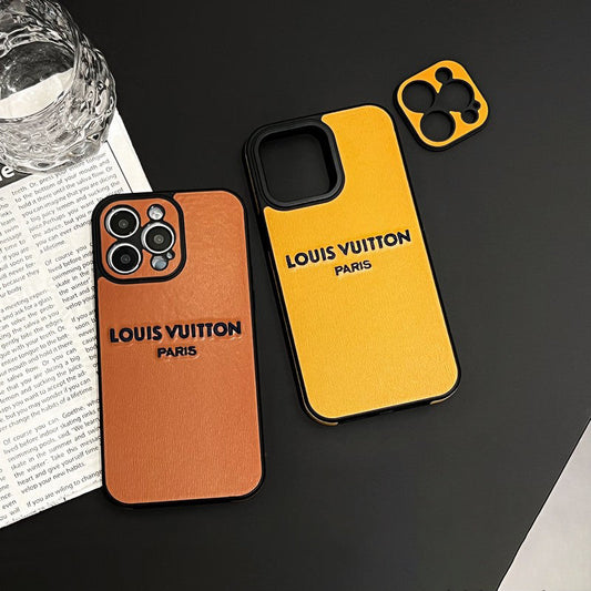 Lou Orange & Yellow iPhone Case