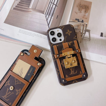 GG Lou Card Holder iPhone Case