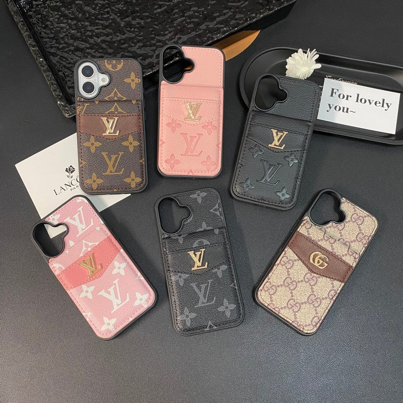 Lou Card Bag Classic Color iPhone Case