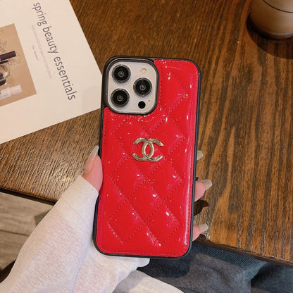 CC Color Leather iPhone Case