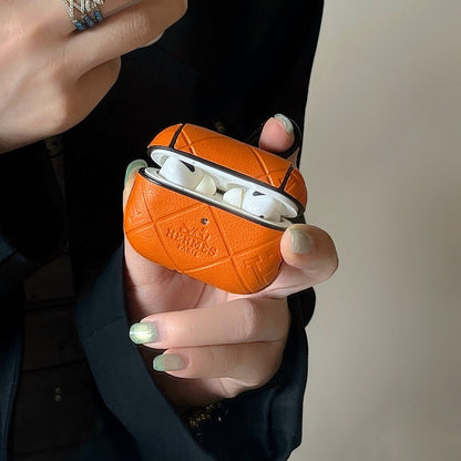 H Card Holder Leather iPhone Case + Airpods Case