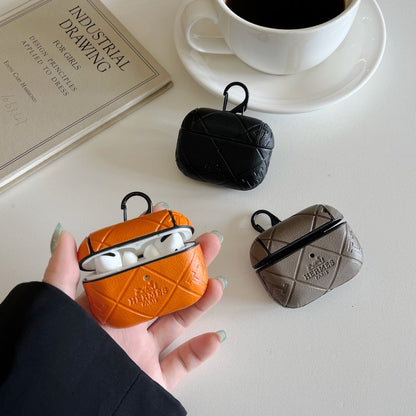 H Card Holder Leather iPhone Case + Airpods Case