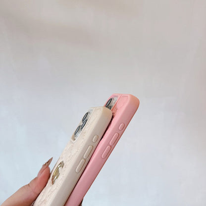 GG Leather Color iPhone Case
