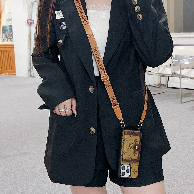 Lou Card Bag Crossboday iPhone Case