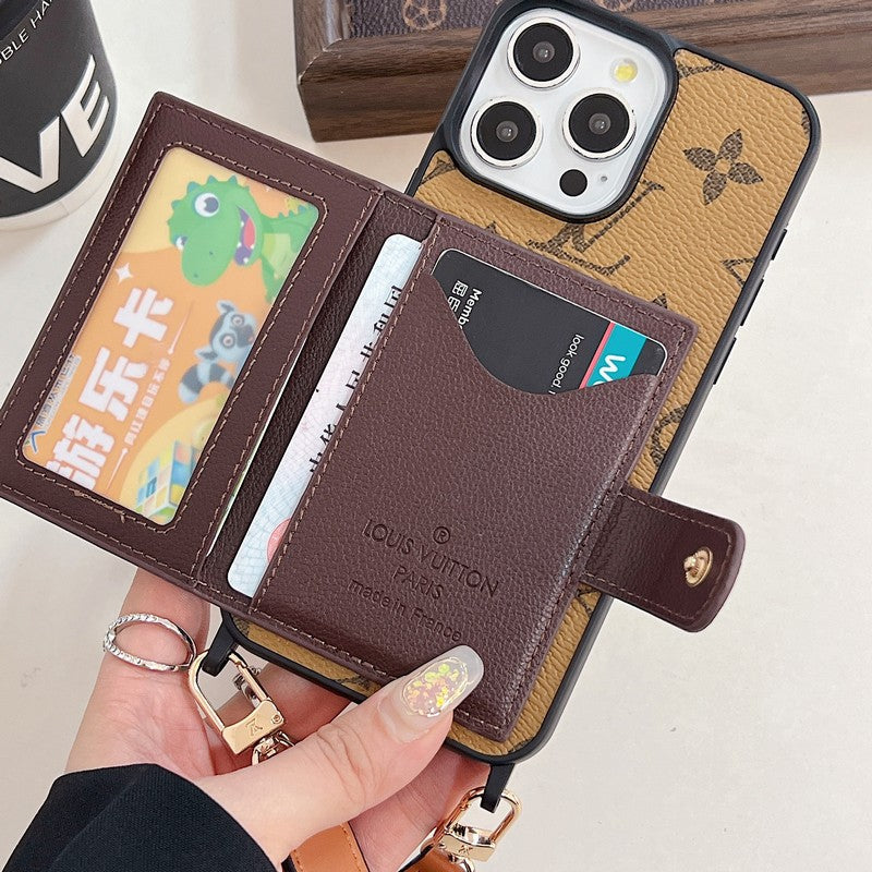 Lou Card Bag Crossboday iPhone Case
