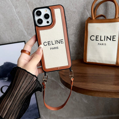 CE Hand Holder Leather 16 iPhone Case